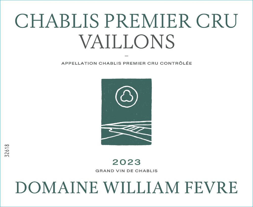 Domaine William Fevre - Chablis Vaillons Domaine 1er Cru 2023