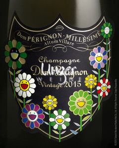 2015 Dom Perignon Champagner Brut Takashi Murakami Limited Edition Moet et Chandon Champagne