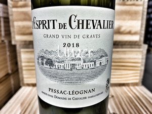 2018 Esprit de Chevalier blanc (Auslieferung voraussichtlich Ende September 2021) Domaine de Chevalier Graves