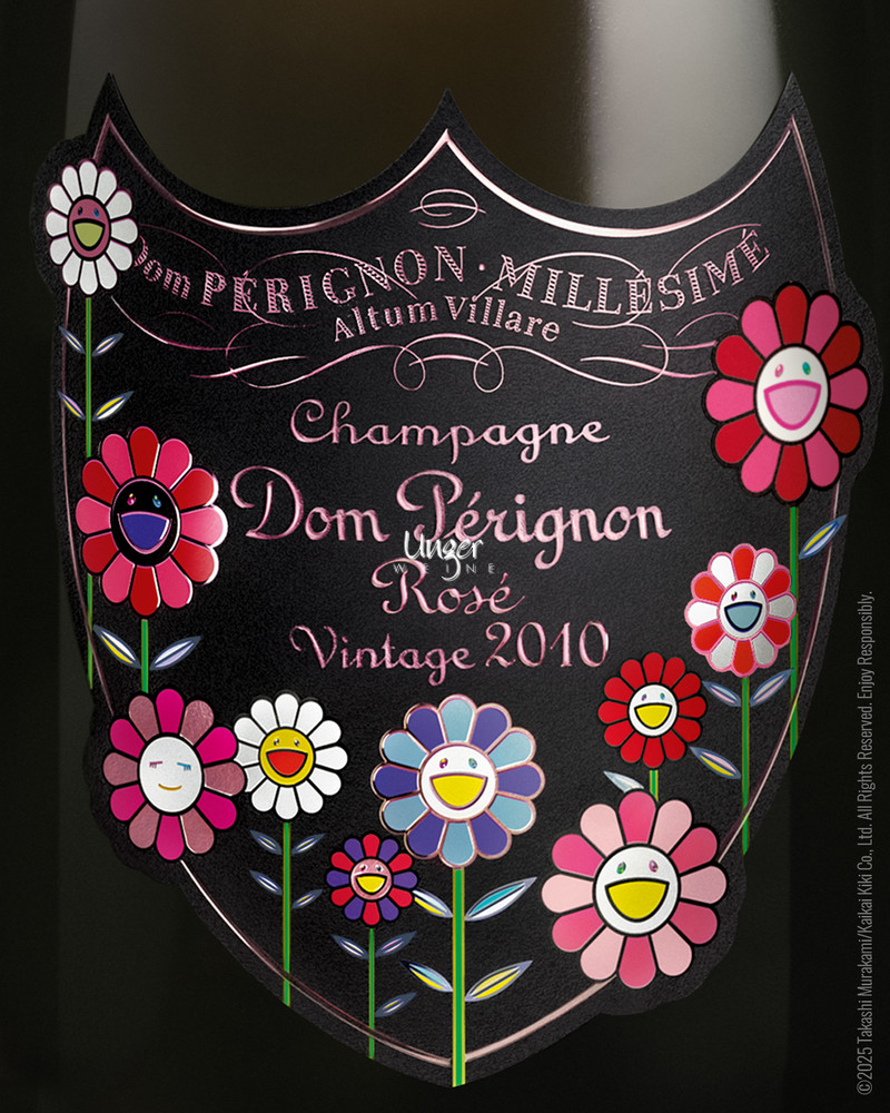 Moet et Chandon - Dom Perignon Champagner Brut Rose Takashi Murakami Limited Edition 2010
