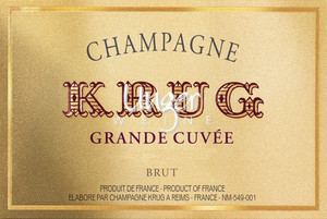 Champagner Grande Cuvee 172eme Edition, brut in Box Krug Champagne