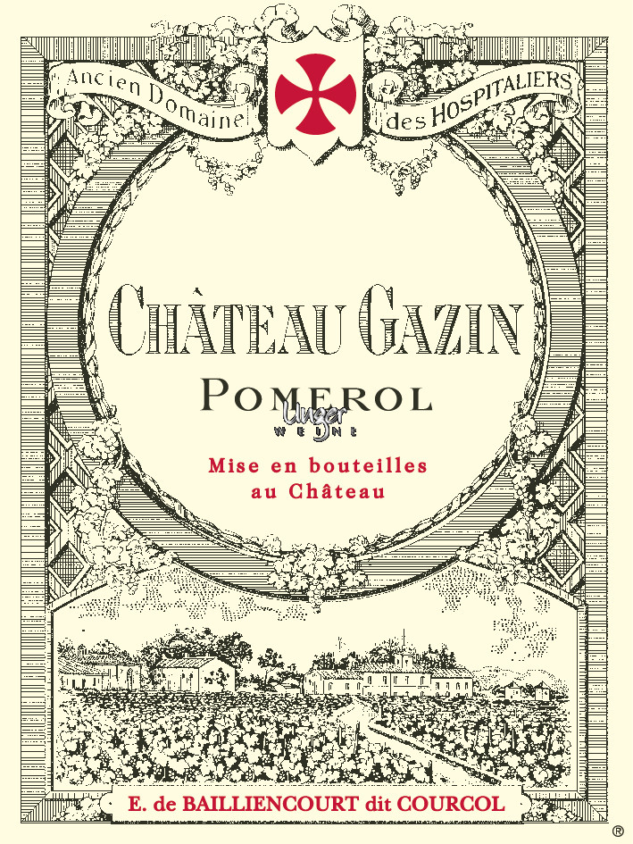 2012 Chateau Gazin Pomerol