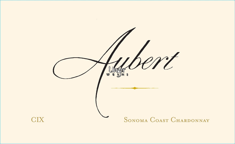 2017 Chardonnay CIX Vineyard Aubert Sonoma Coast