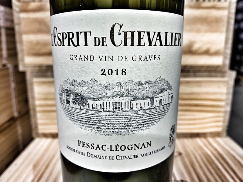 Domaine de Chevalier - Esprit de Chevalier blanc (Auslieferung voraussichtlich Ende September 2021) 2018