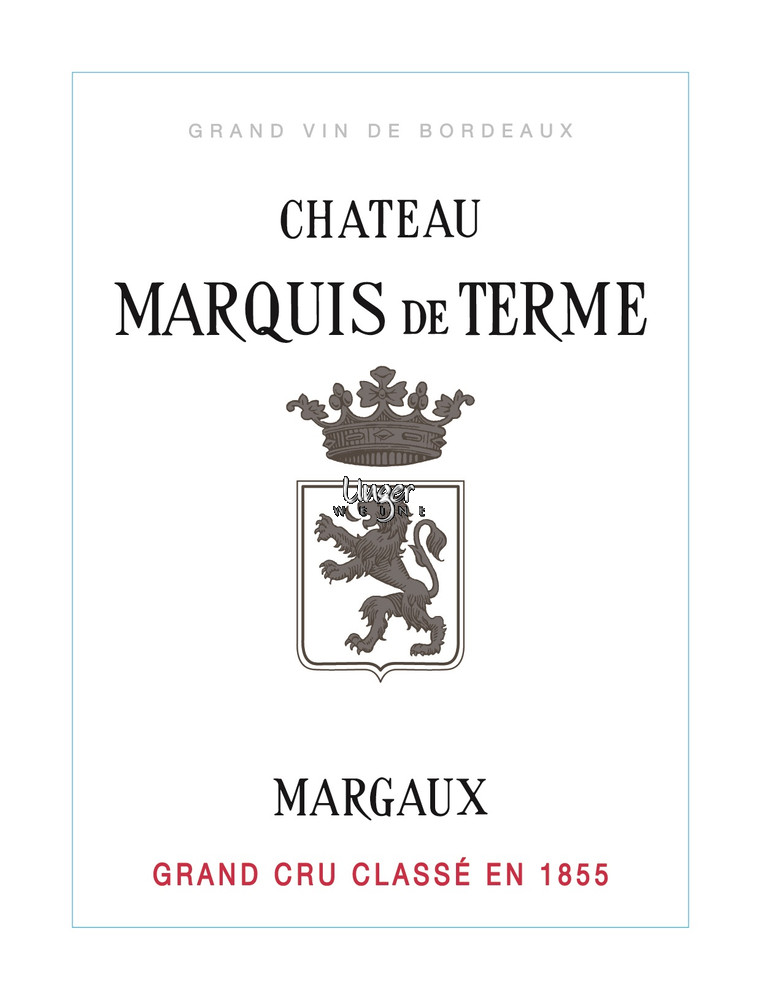 1999 Chateau Marquis de Terme Margaux