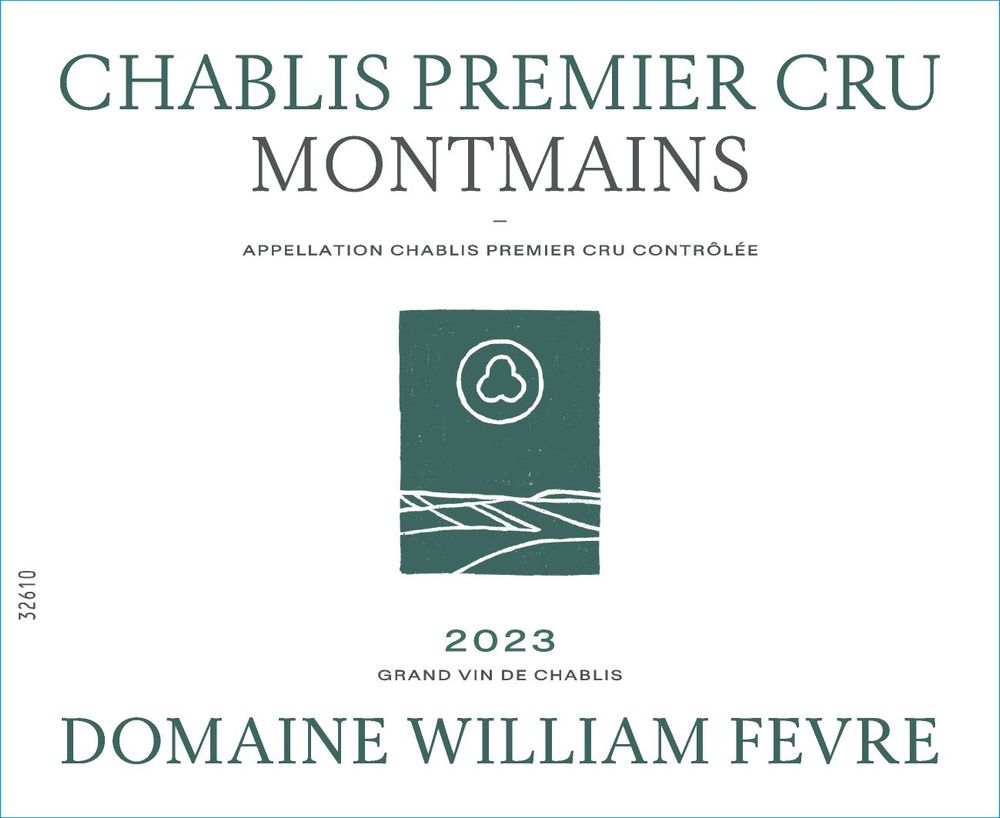Domaine William Fevre - Chablis Montmains Domaine 1er Cru 2023