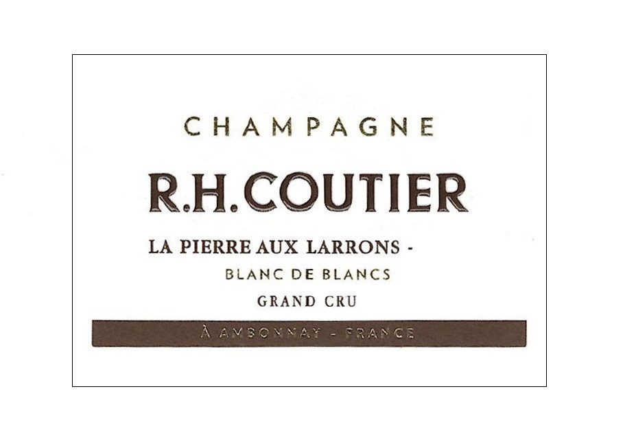 Coutier - Cuvee La Pierre aux Larrons Champagne Brut Blanc de Blancs Grand Cru 2015 0,75 L