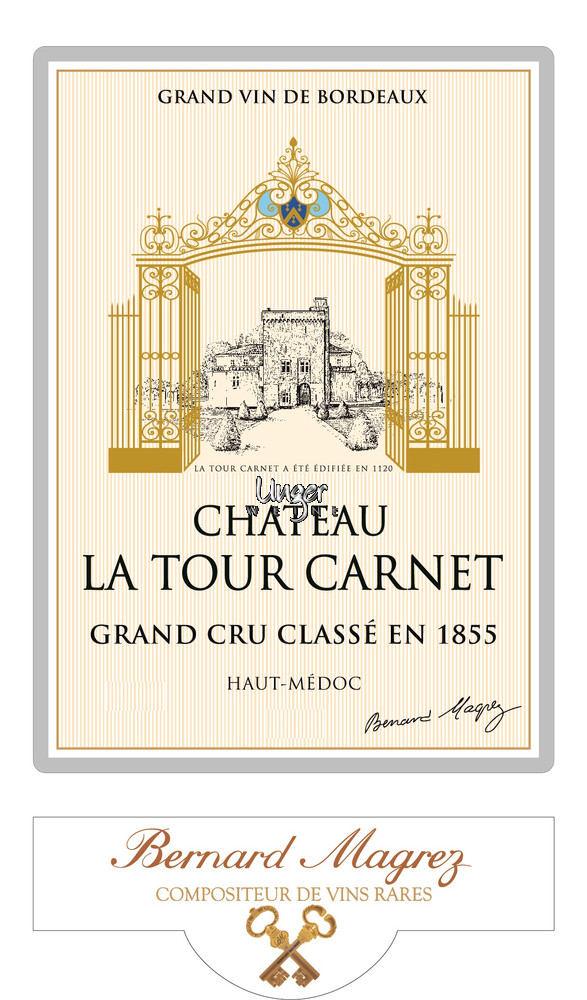 1990 Chateau La Tour Carnet Haut Medoc