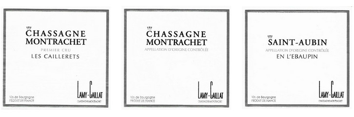 F. Lamy - Caillat - Kollektion 3 Flaschen 2019