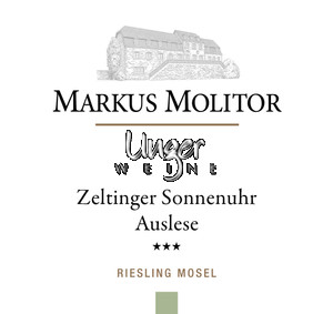 2019 Zeltinger Sonnenuhr Riesling Auslese *** Grüne Kapsel Molitor, Markus Mosel