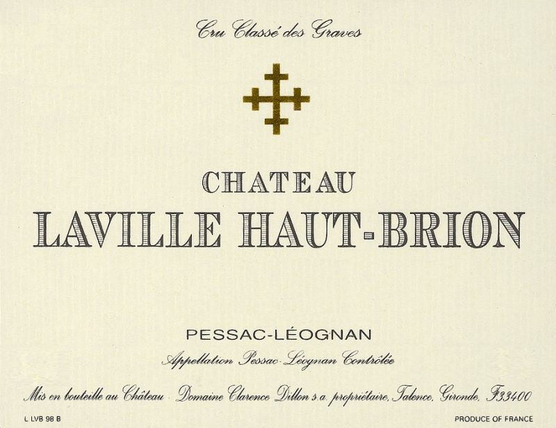 Chateau Laville Haut Brion 1998 1,5 L