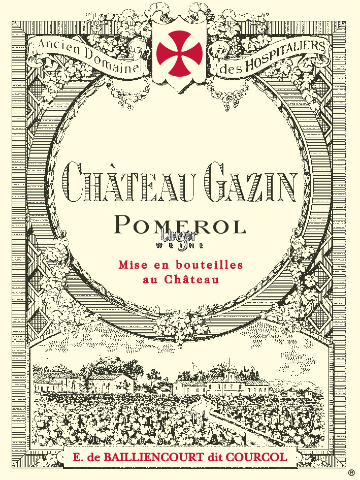 1996 Chateau Gazin Pomerol