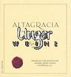 2011 Altagracia Red Wine Eisele Vineyard Napa Valley