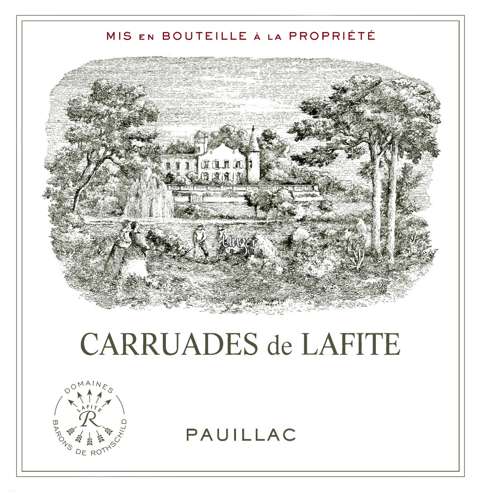 2001 Carruades de Lafite Chateau Lafite Rothschild Pauillac