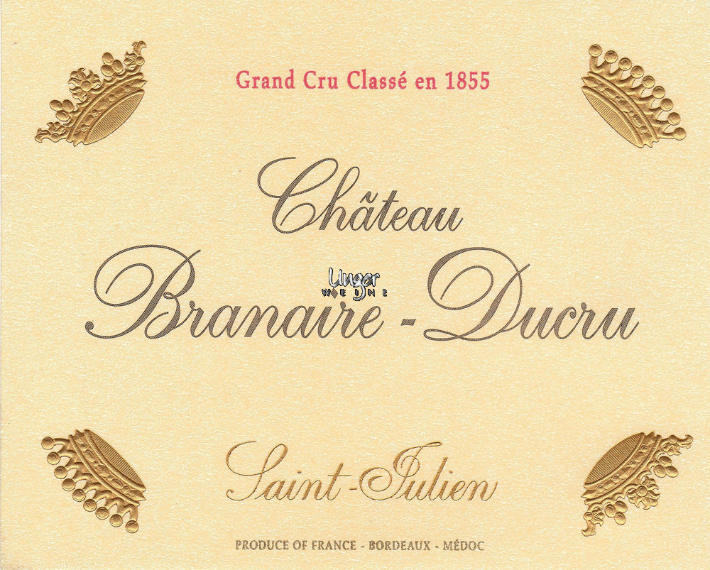 2019 Chateau Branaire Ducru Saint Julien