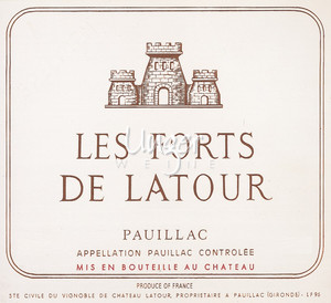 2003 Les Forts de Latour Chateau Latour Pauillac