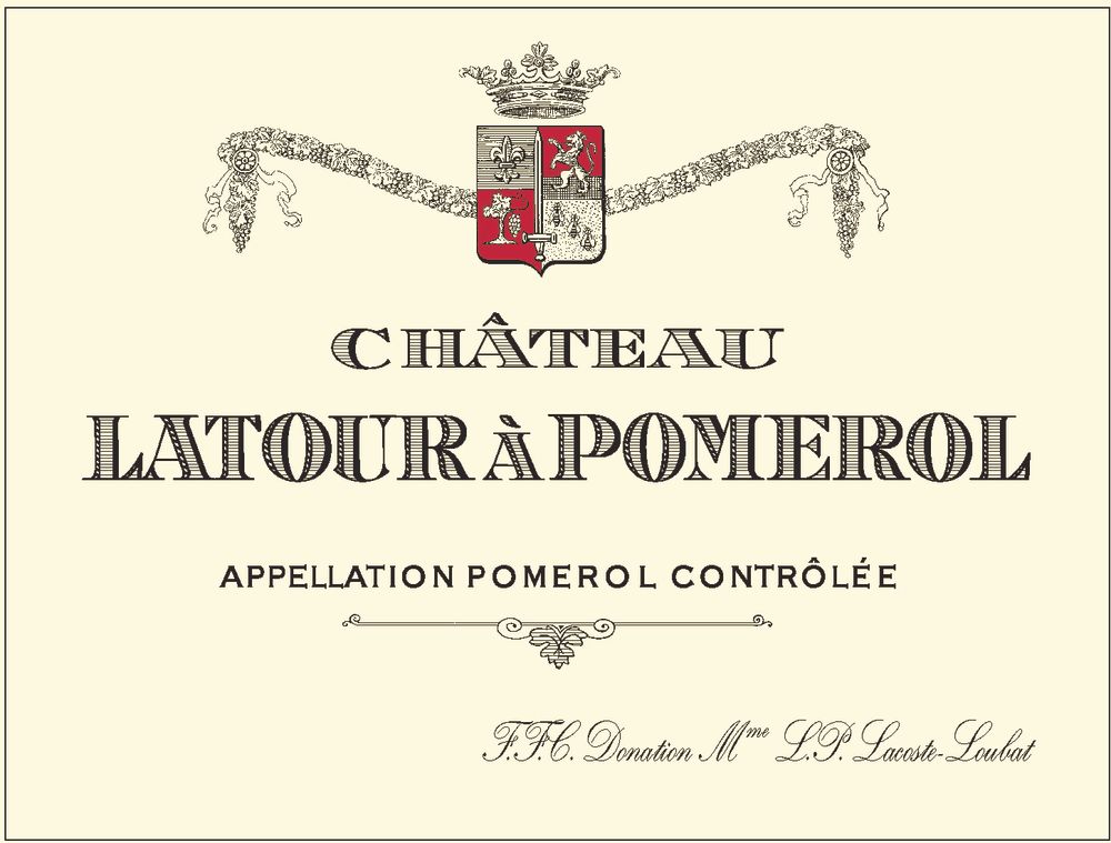 Chateau Latour a Pomerol 2013 0,75 L