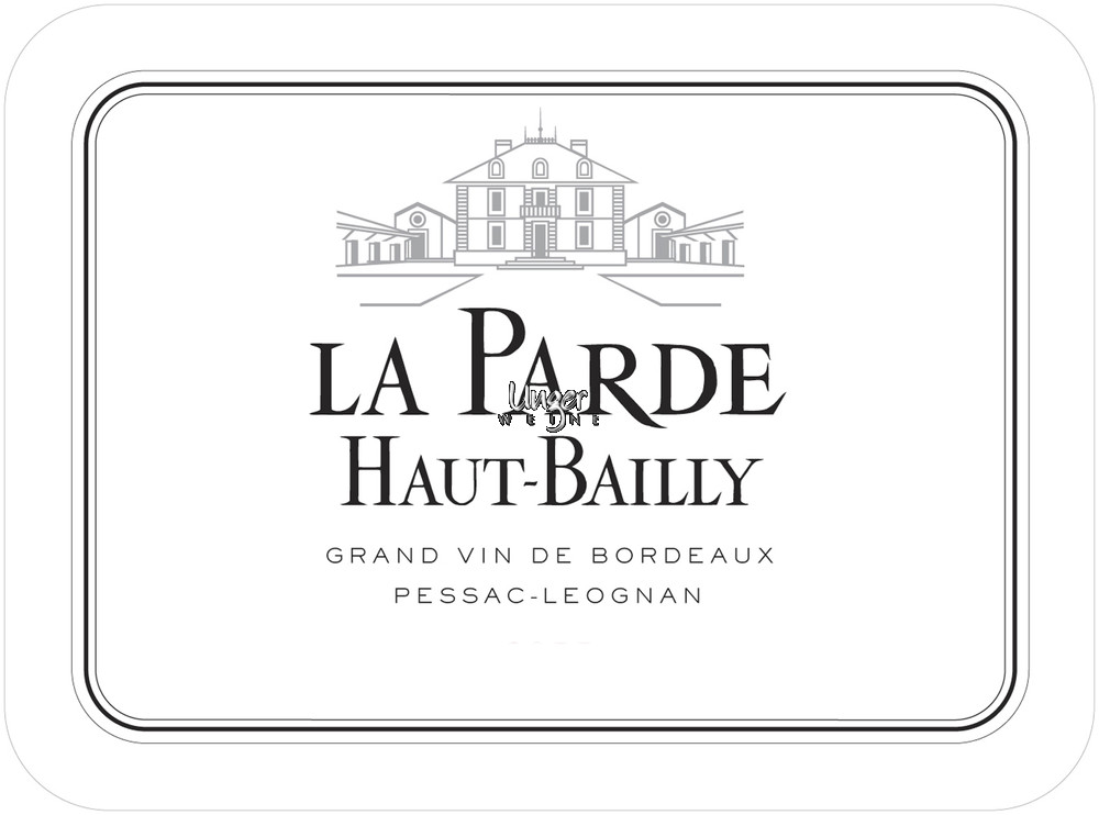 2017 La Parde de Haut Bailly Chateau Haut Bailly Pessac Leognan
