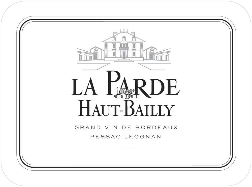 2015 La Parde de Haut Bailly Chateau Haut Bailly Pessac Leognan