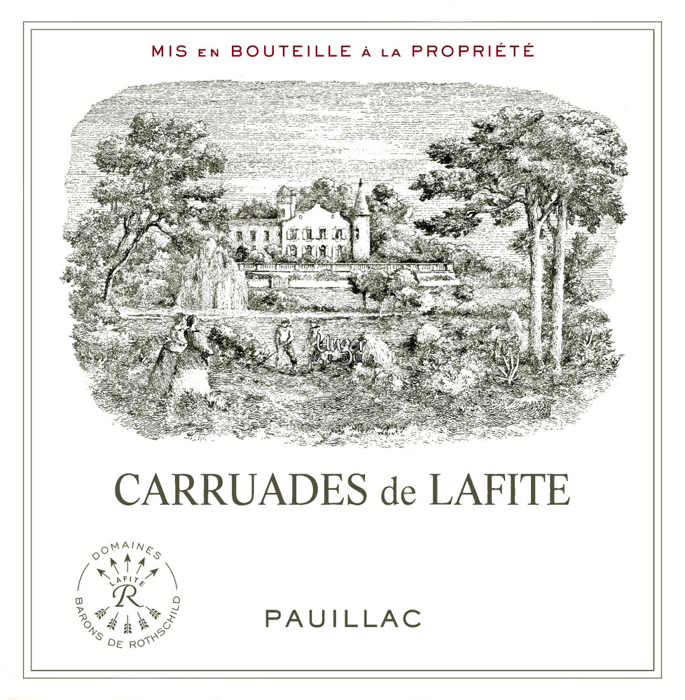 1999 Carruades de Lafite Chateau Lafite Rothschild Pauillac