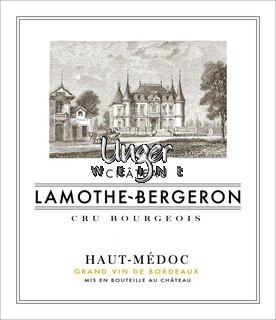 2000 Chateau Lamothe Bergeron Haut Medoc