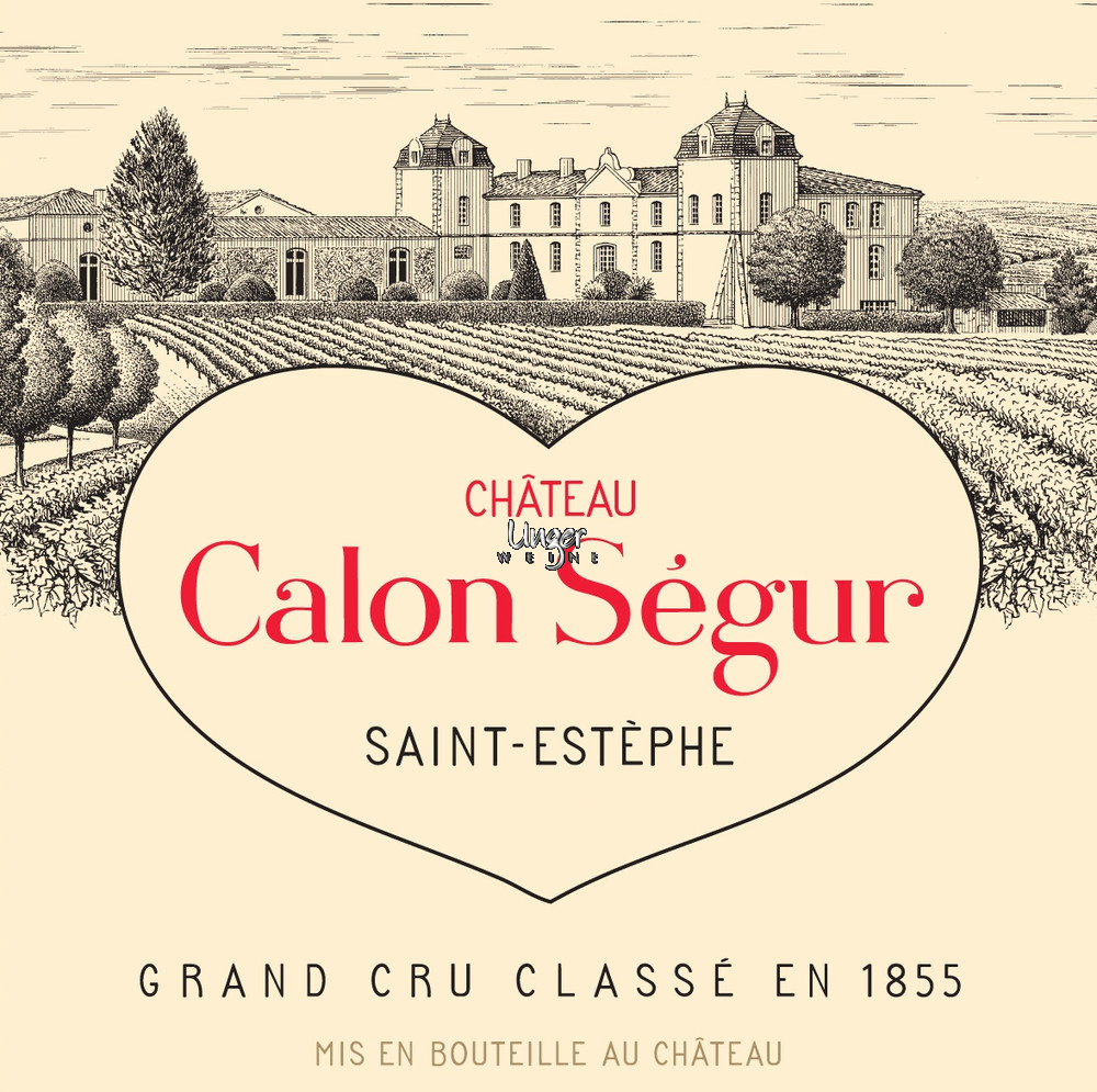 1996 Chateau Calon Segur Saint Estephe