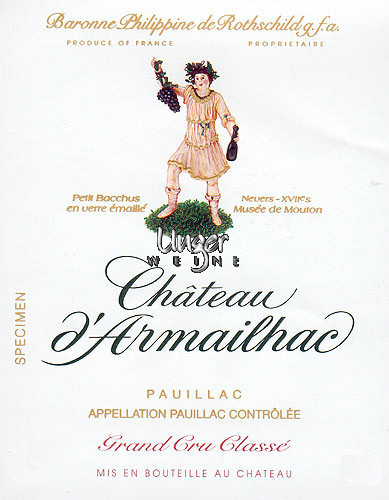 1999 Chateau D`Armailhac Pauillac