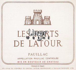 1990 Les Forts de Latour Chateau Latour Pauillac
