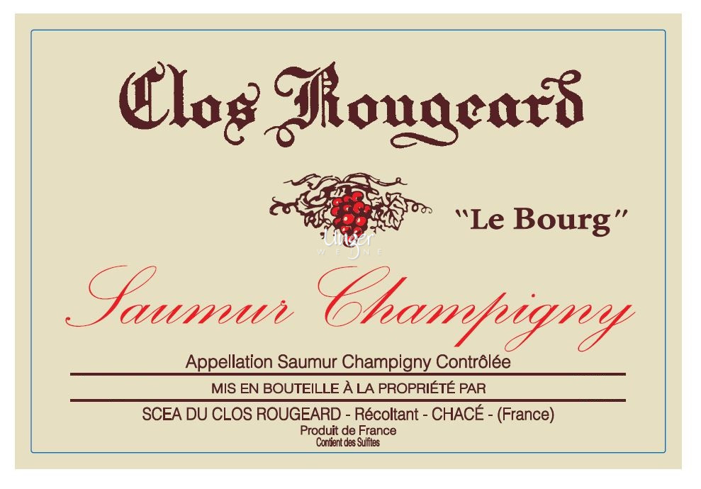 Clos Rougeard - Saumur Champigny Le Bourg 2016