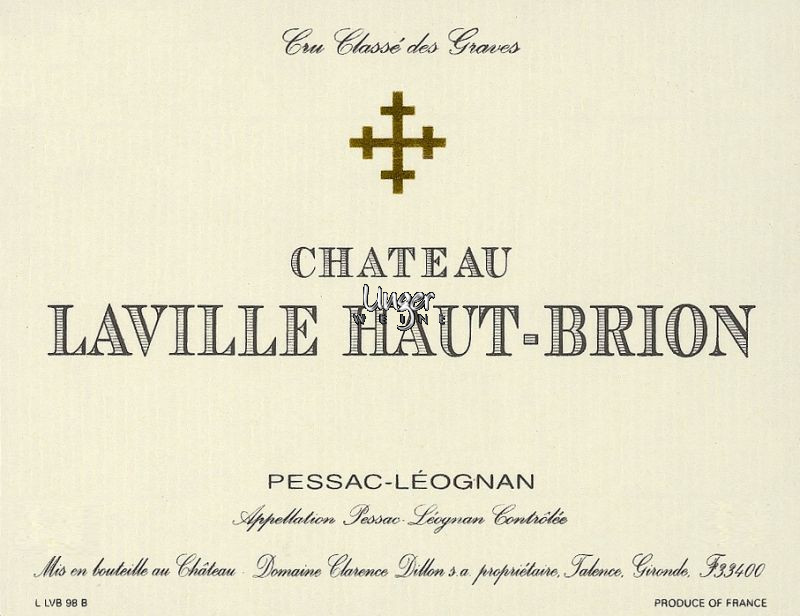 1992 Chateau Laville Haut Brion Graves