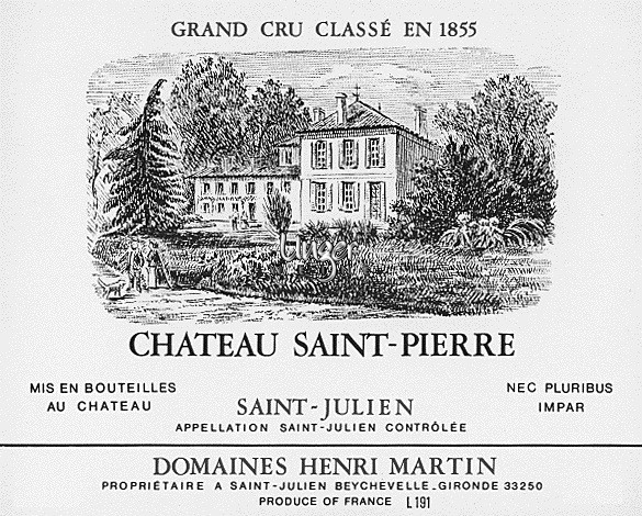 2012 Chateau Saint Pierre Saint Julien