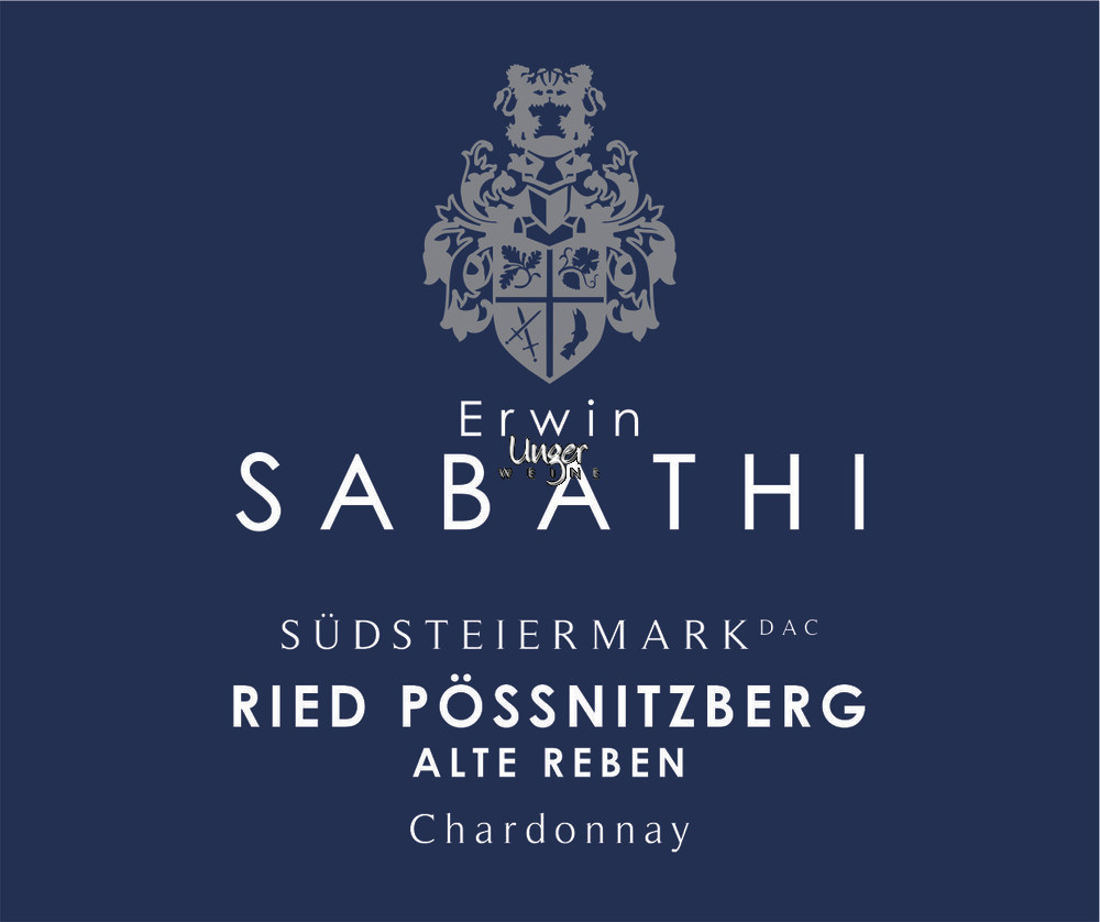 2019 Chardonnay Ried Pössnitzberg Alte Reben Sabathi, Erwin Südsteiermark