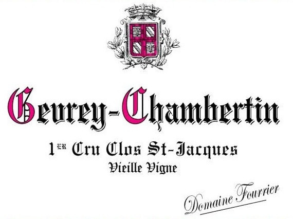 Jean Marie Fourrier - Gevrey Chambertin Clos St. Jacques 1er Cru Vieilles Vignes (Domaine) 2017