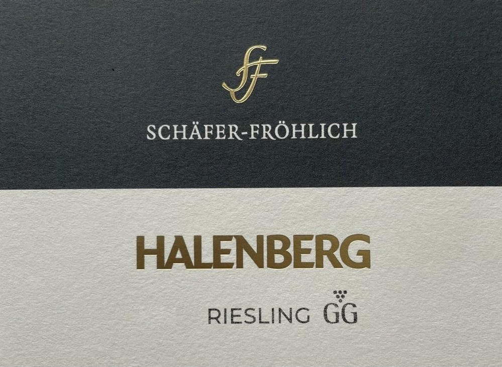 Schäfer-Fröhlich - Halenberg Riesling GG 2023 0,75 L