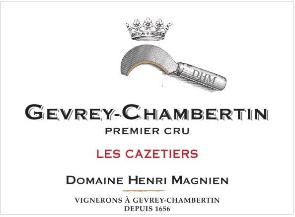 Magnien, Henri - Gevrey Chambertin Cazetiers 1er Cru 2018