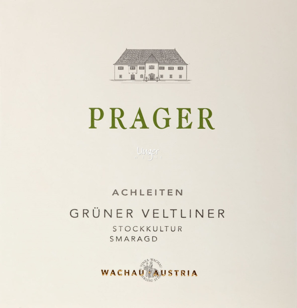 Prager, Franz - Grüner Veltliner Achleiten Stockkultur Smaragd 2019