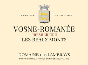2023 Vosne-Romanée 1er Cru les Beaux Monts Domaine des Lambrays Cote de Nuits