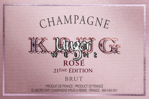Champagner Rose 27 Edition, brut in Box Krug Champagne