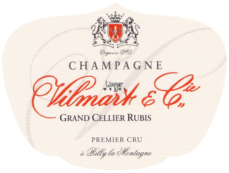 2011 Champagner Grand Cellier Rubis Brut Rose 1er Cru Vilmart Champagne