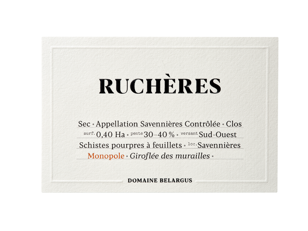 Domaine Belargus - Rucheres 2021