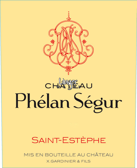 2000 Chateau Phelan Segur Saint Estephe