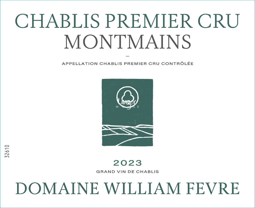 Domaine William Fevre - Chablis Montmains Domaine 1er Cru 2023