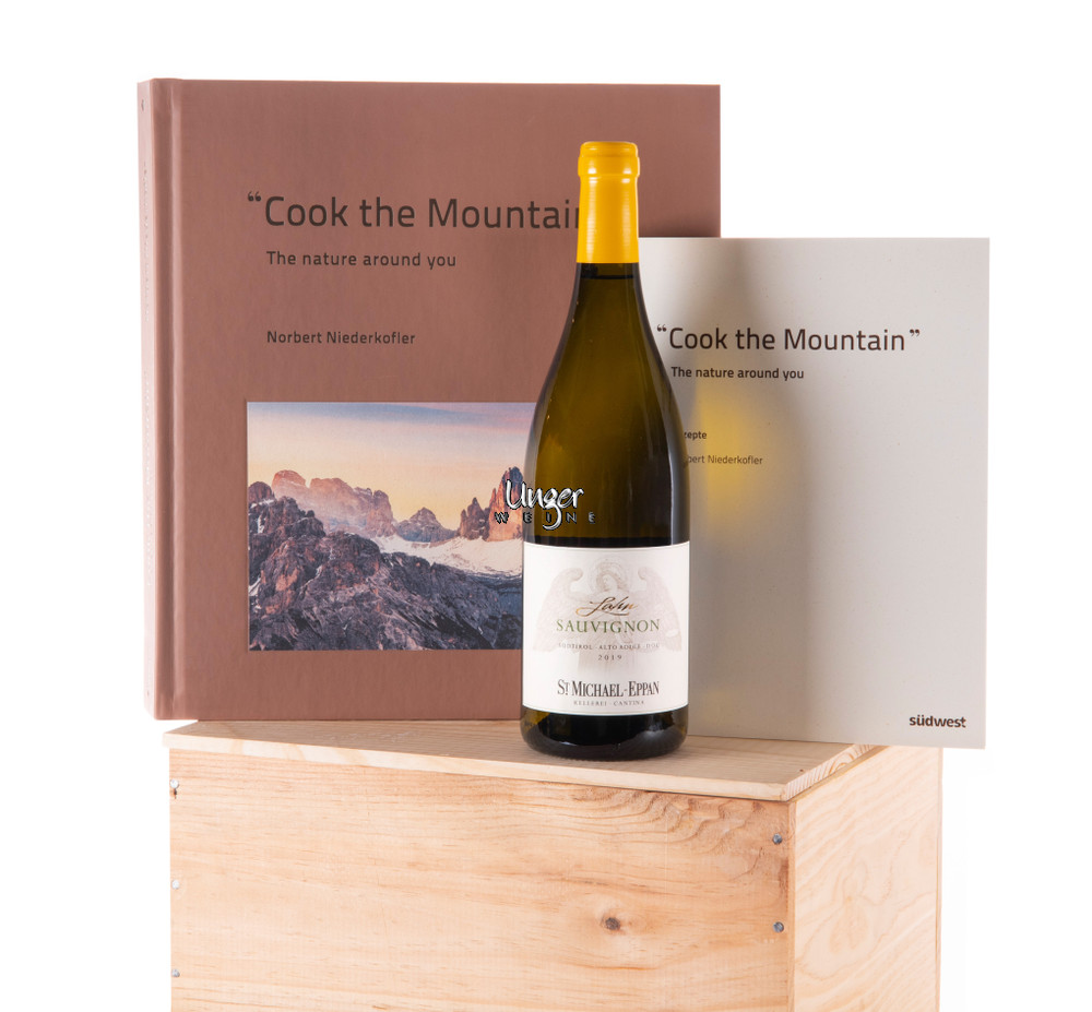 Cook the Mountain & Alto Adige Sauvignon Blanc Lahn Norbert Niederkofler & Kellerei St. Michael, Eppan Südtirol