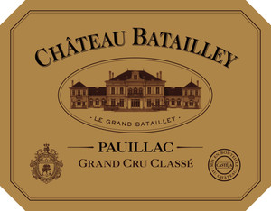 2018 Chateau Batailley Pauillac