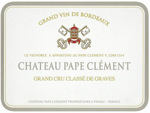 2020 Chateau Pape Clement blanc Chateau Pape Clement Graves