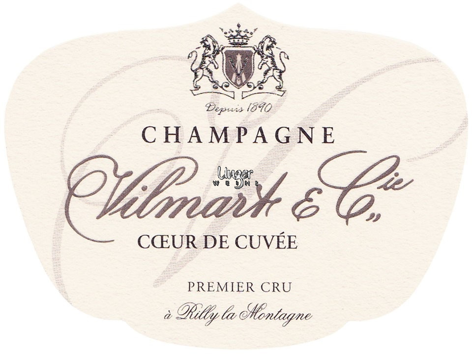 2014 Champagner Coeur de Cuvee Brut 1er Cru Vilmart Champagne