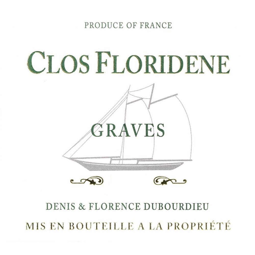 Chateau Clos Floridene - Chateau Clos Floridene Blanc 2014