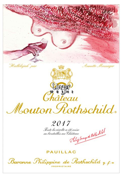 2017 Chateau Mouton Rothschild Pauillac
