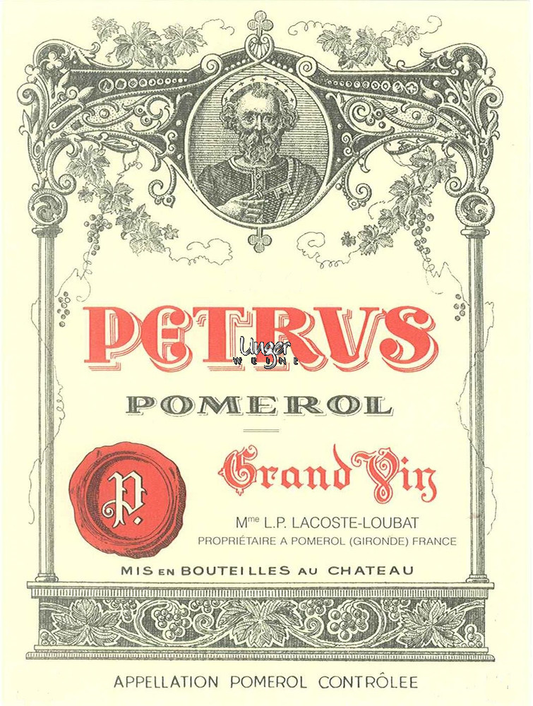 1995 Chateau Petrus Pomerol