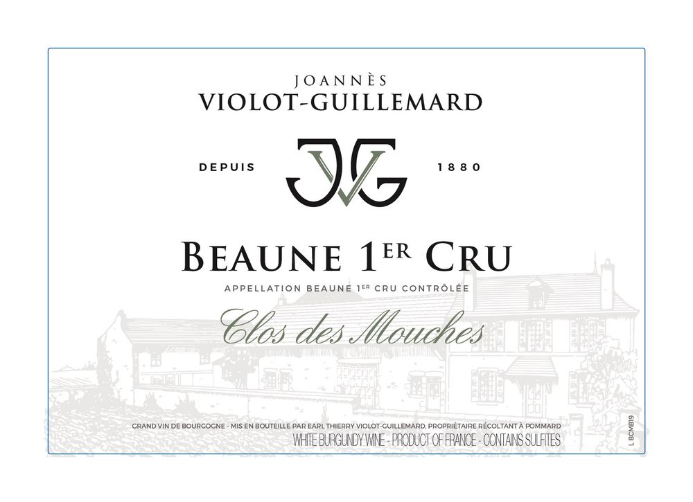 Joannes Violot-Guillemard - Beaune Clos des Mouches 1er Cru 2022